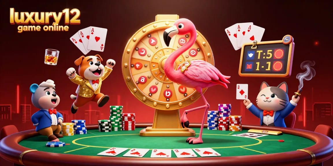 Engage in the thrill of the luxury12 game online with lively characters and casino excitement.