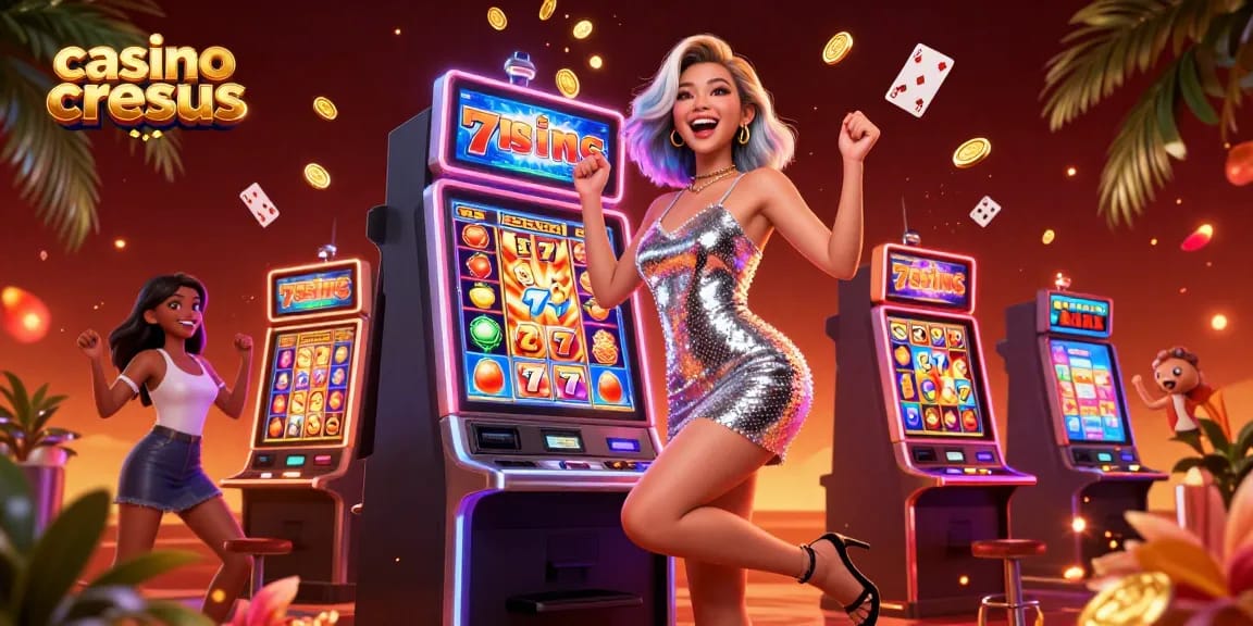 Vivez l'excitation du casino cresus avec cette célébration dynamique de machines à sous.