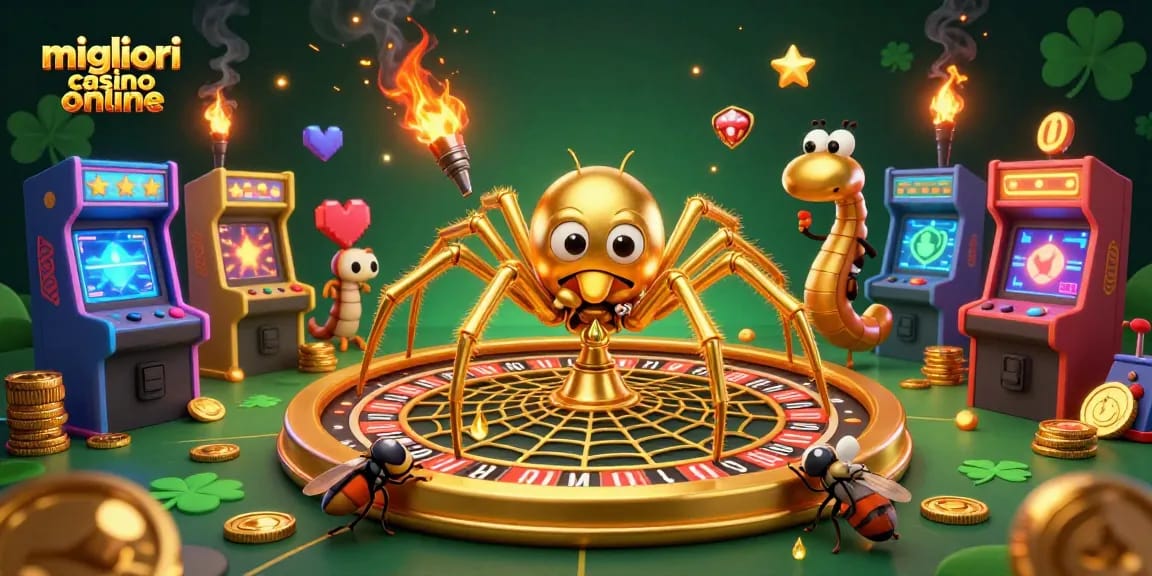 I migliori casino online offrono esperienze avvincenti con spider d'oro, giochi arcade e un'atmosfera unica.