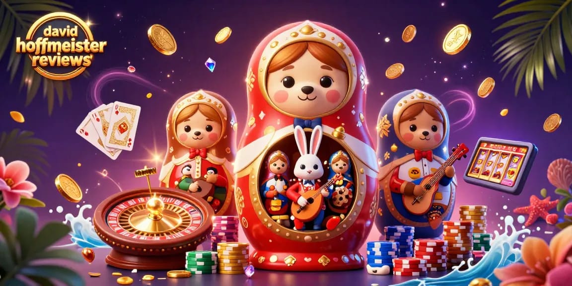 Experience thrilling gameplay with david hoffmeister reviews in a vibrant casino scene featuring dealers and winnings.