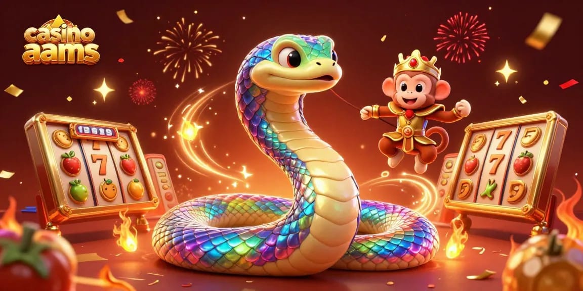 Gira per vincere in un vivace casino non aams con personaggi colorati e dinamici elementi di slot.