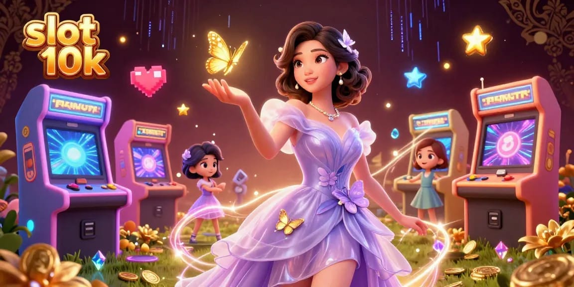 Experience thrilling action with slot 10k in a colorful casino scene filled with vibrant game elements.