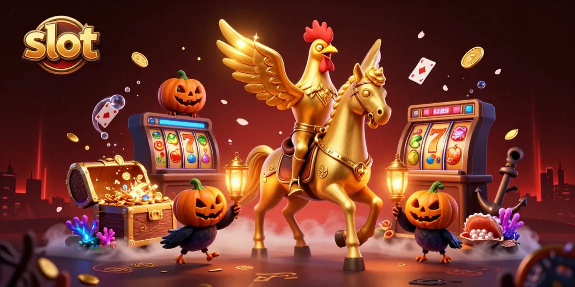 Spin slot reels to uncover winning jackpots in a vibrant midnight casino scene.