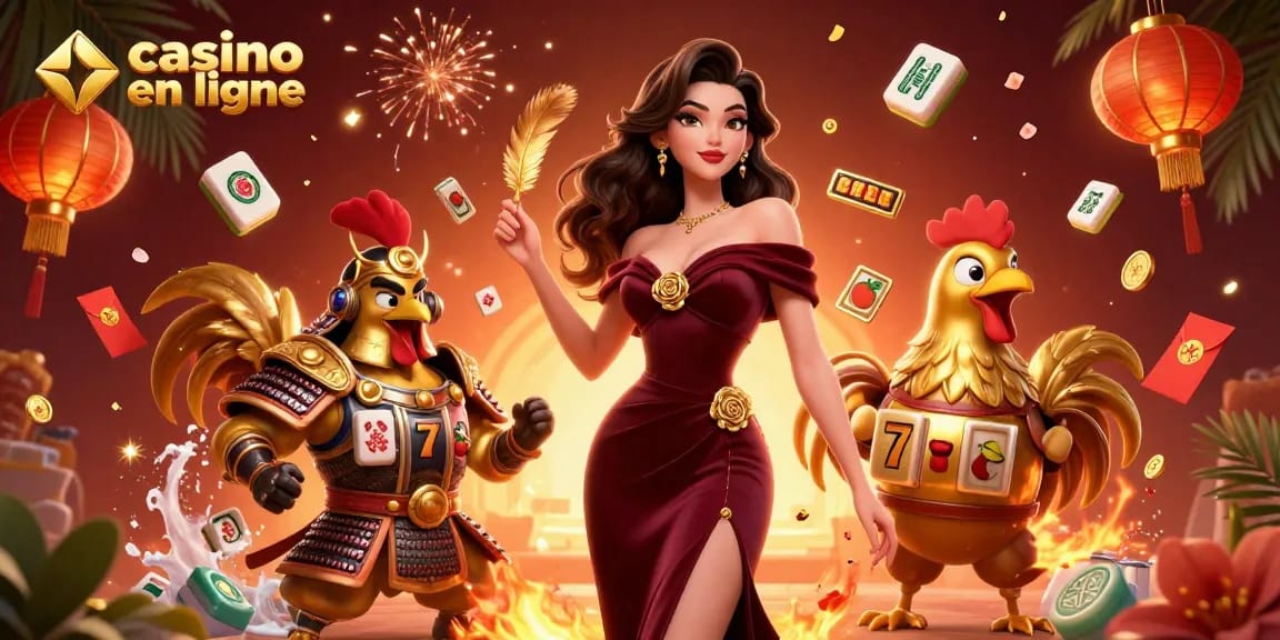 Jouez à des jeux passionnants au casino en ligne avec des personnages glamour et des éléments de machines à sous dynamiques.