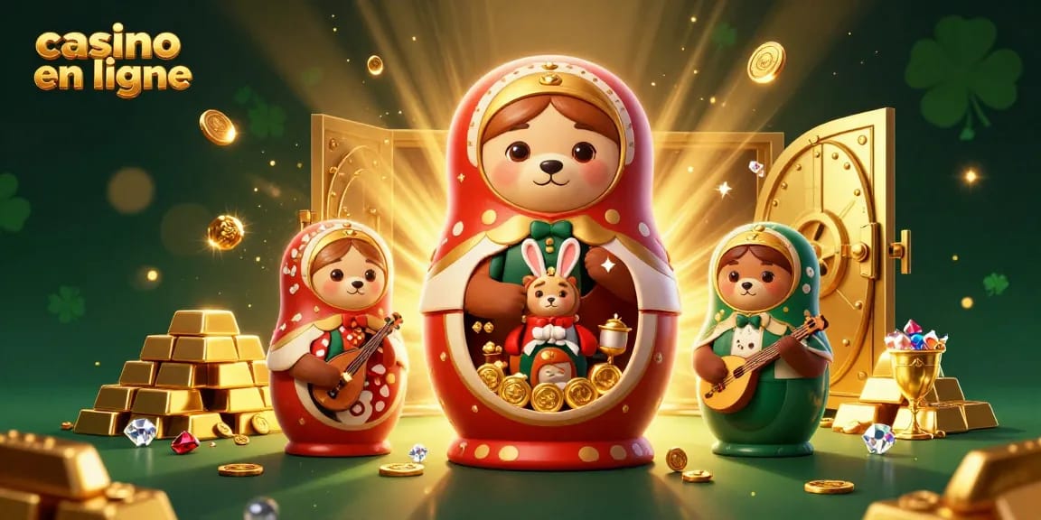 Vivez l’esprit festif des casinos en ligne avec des personnages 3D vibrants et des éléments de jeu riches.