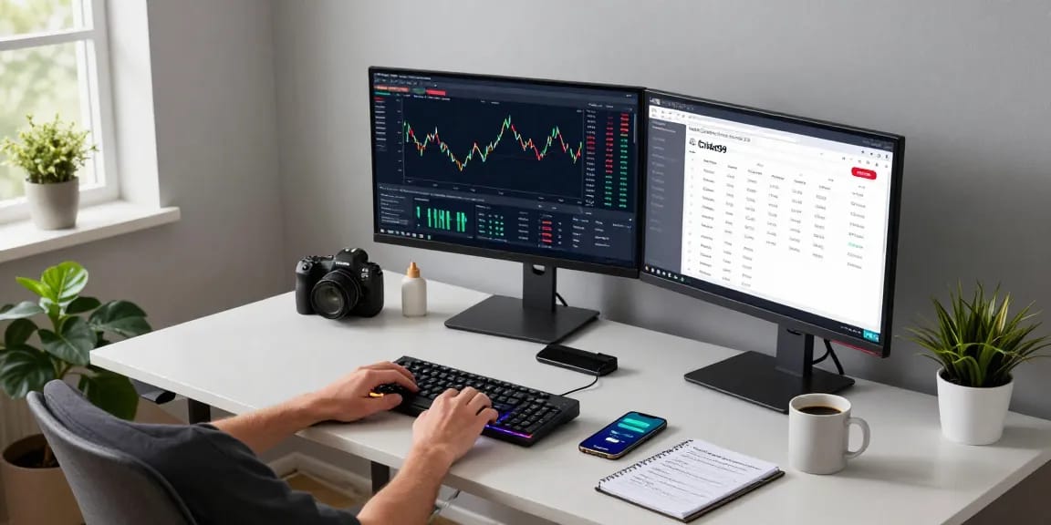 Cricbet99 online platform showcased within a modern cryptocurrency trading workspace highlighting security and innovation.