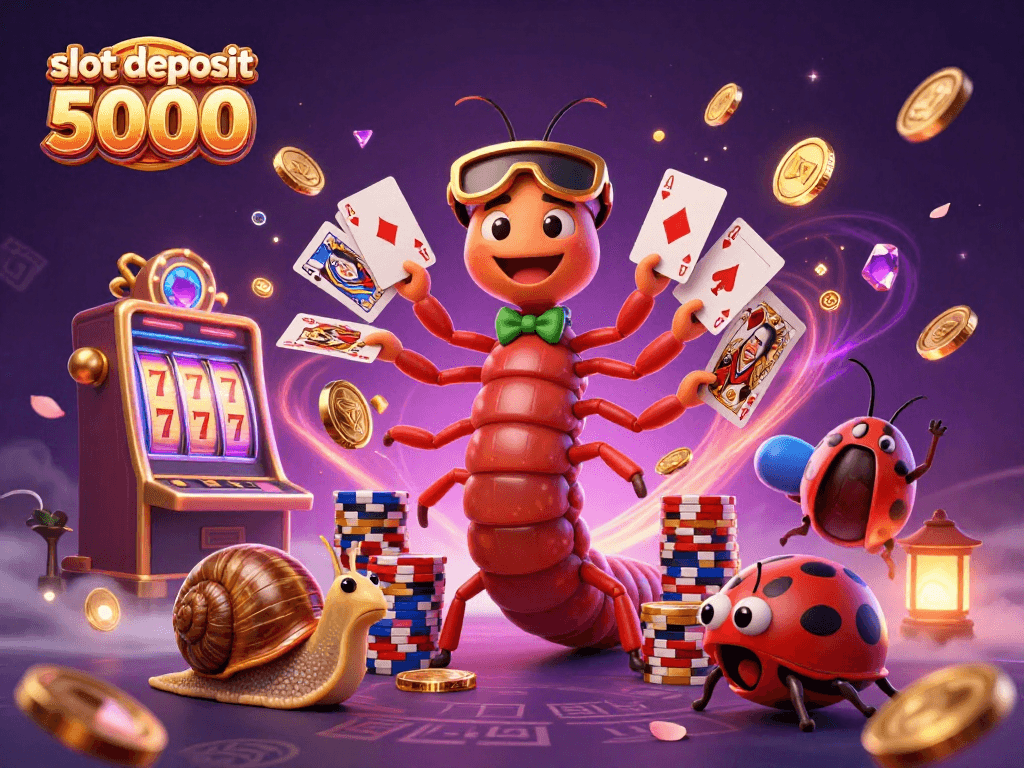 Hit the jackpot with slot deposit 5000 as you play exciting games among vibrant 3D characters.