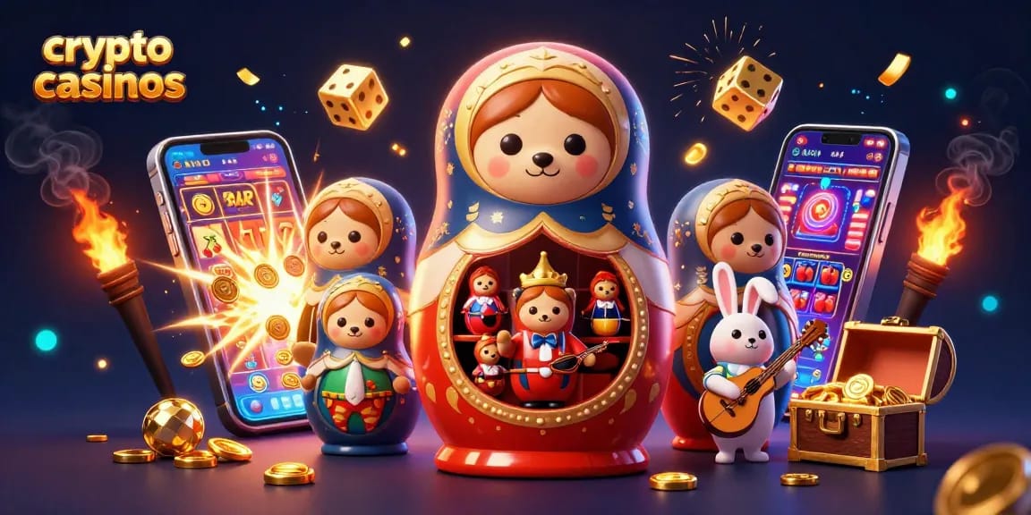 Jouer sur des casinos crypto avec des machines à sous animées et des pièces d'or qui tombent