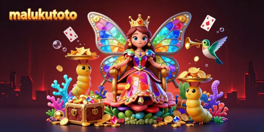 Experience gaming excitement with malukutoto through vibrant underwater treasures and animated characters.