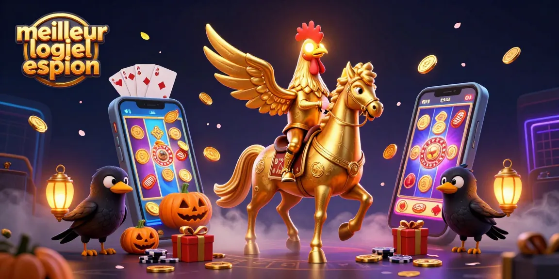 Utilisez le meilleur logiciel espion pour surveiller discrètement les activités sur smartphone dans un casino vibrant.