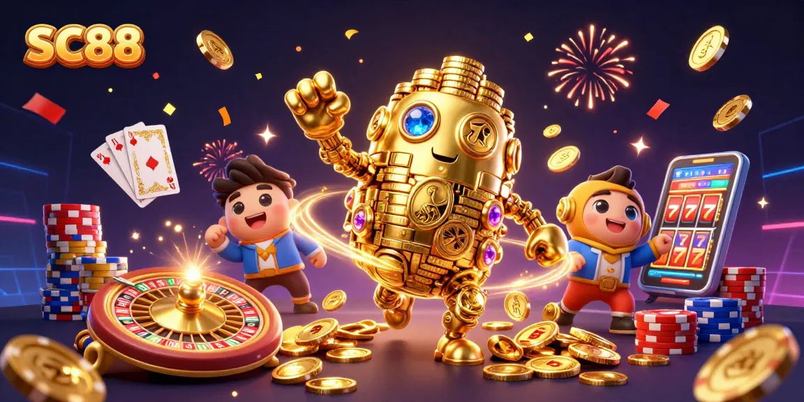 Engage with SC88's vibrant gaming experience, featuring exciting slots and golden rewards.