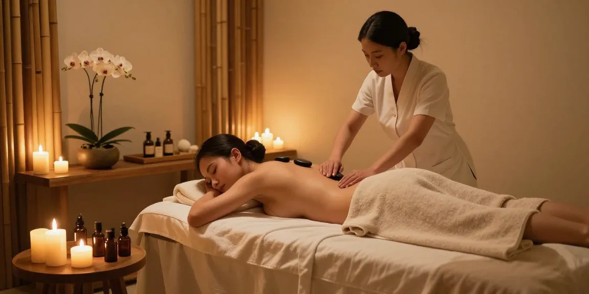 Experience rejuvenation at LUCK8 spa with luxurious treatments for relaxation.