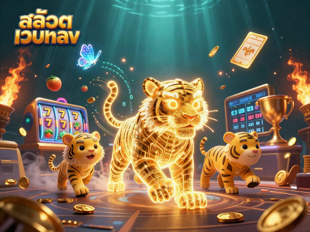 เล่นสล็อตเว็บตรงในคาสิโนดิจิตอลที่เต็มไปด้วยสีสันและบรรยากาศสุดตระการตา