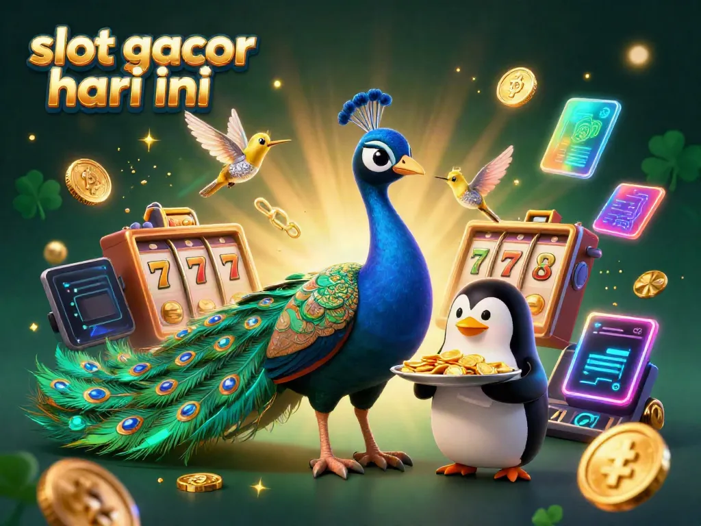 Menangkan slot gacor hari ini dengan ilustrasi penuh warna yang menampilkan karakter kasino yang menghibur.