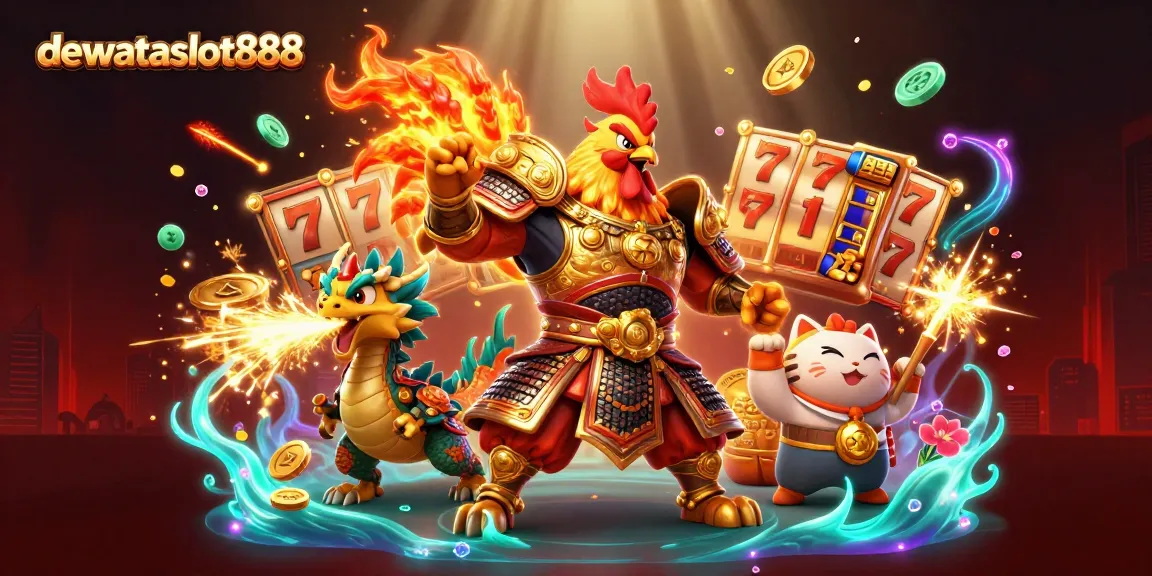 Menangkan jackpot di dewataslot888 dengan hoki ayam jantan dan naga di dunia slot yang mempesona.