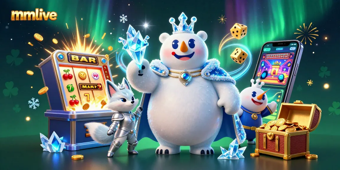 Experience mmlive with immersive slots and jackpots, featuring interactive 3D characters and elements.